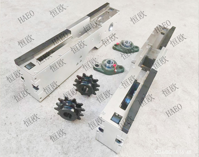 帶鋼制耐磨條重載驅(qū)動機(jī)頭機(jī)尾座
